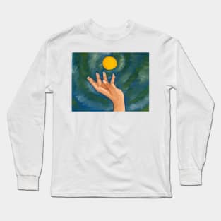 The Sun-Tarot Reimagined Long Sleeve T-Shirt